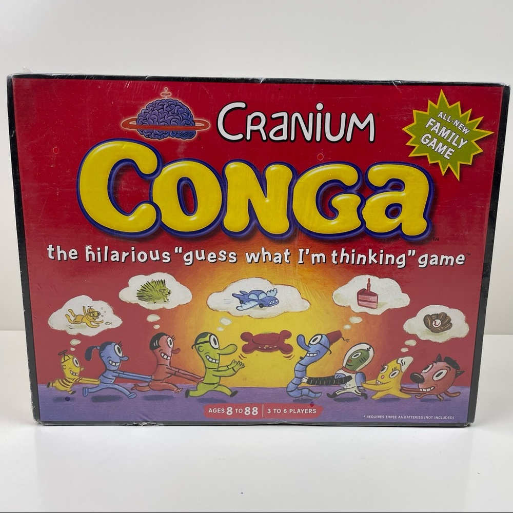 Cranium Conga Family Game The Hilarious Guess What I'm Thinking Game